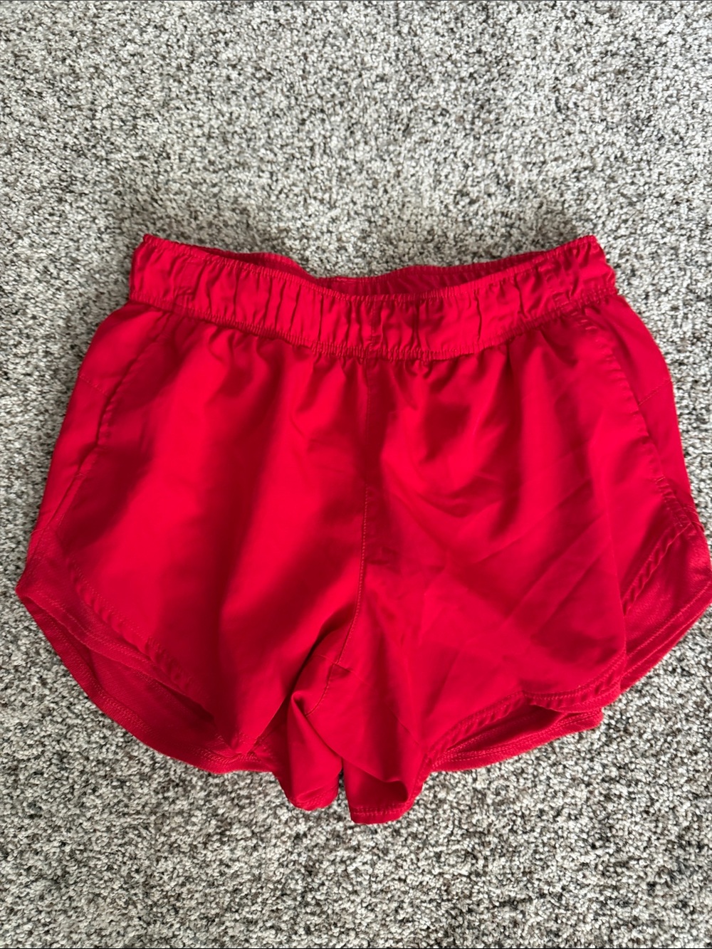 Athletic Works Bright Red Women's Running Shorts